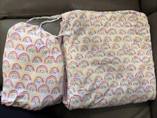 Little Sleepies Rainbow Crib Sheet And Blanket Set