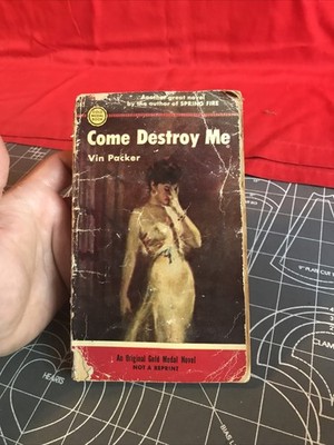 Vintage 1954 Come Destroy Me by Vin Patker 