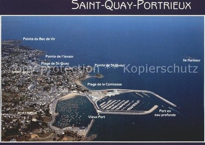 Saint-Quay-Portrieux Vue generale aerienne