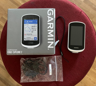 Garmin Edge Explore 2 3 Zoll GPS Fahrradnavigation Weiß/Schwarz (010 02703 10)