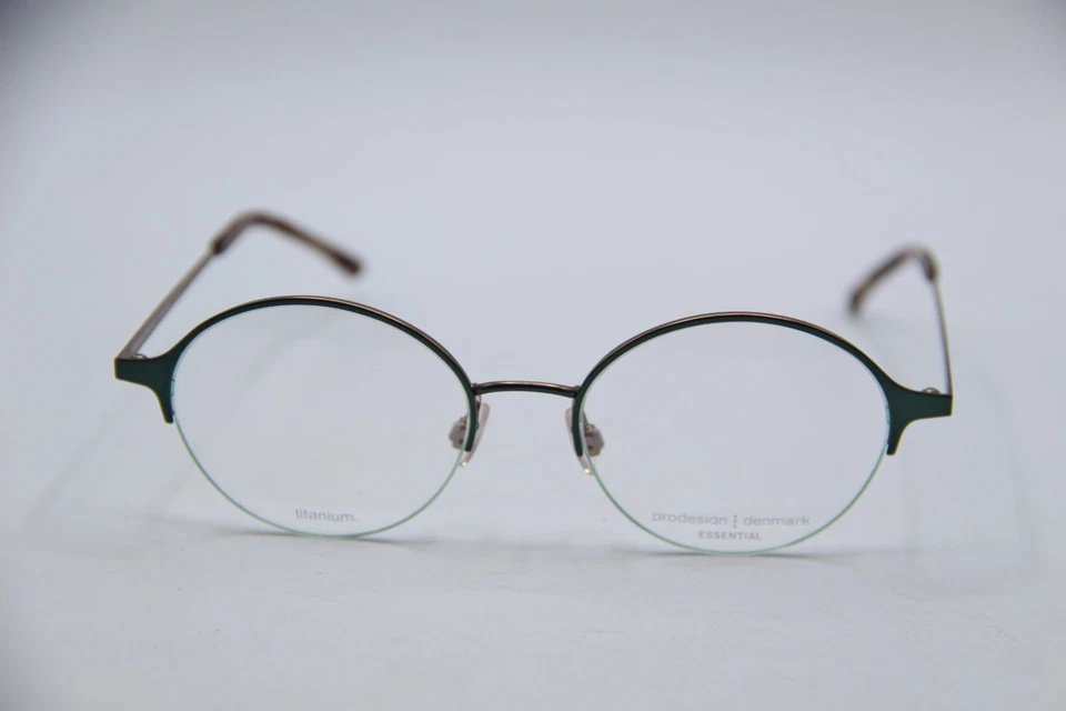 NUEVAS GAFAS PRODESIGN DINAMARCA 1440 CADENA C. 9531 VERDE TORT AUTÉNTICAS 48-17 Foto 2 de 4