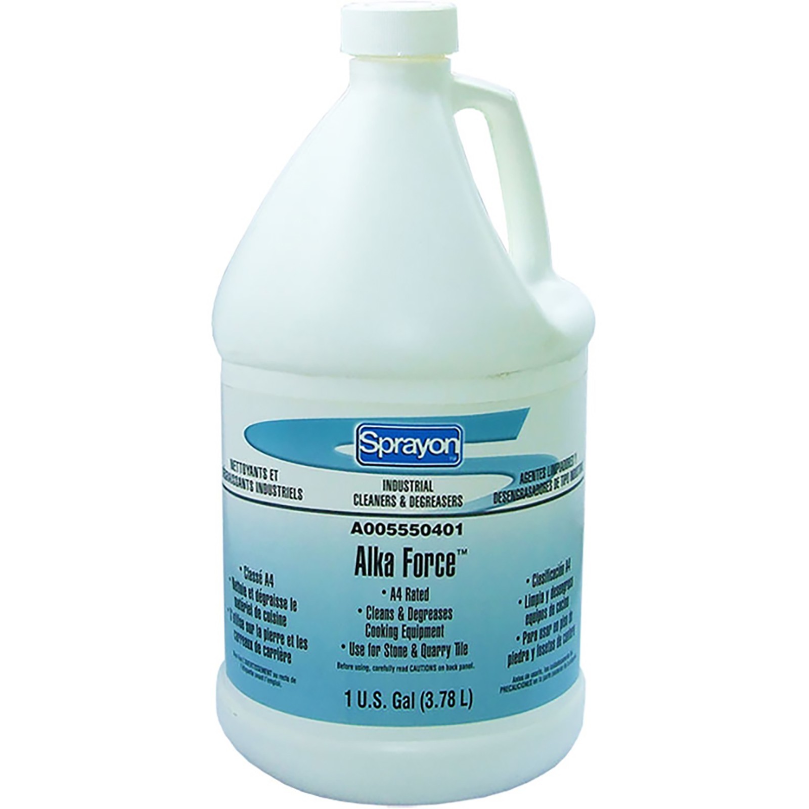 SprayOn A005550401 Alka force Indus Cleaner Degreaser gal