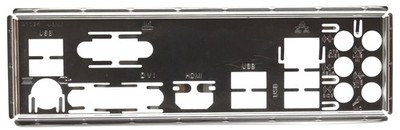 Gigabyte GA-H97M-D3H Rev.1.0 - Blende - Slotblech - IO Shield   #156520