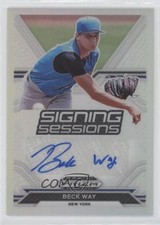 2021 Panini Prizm Draft Picks Signing Sessions Beck Way #SS-BW Auto 5q7
