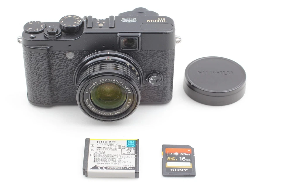 [Exc+5] Fujifilm X Series X10 12.0MP Digital Camera Black From JAPAN - Image 2 of 4