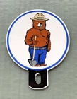 VINTAGE SMOKEY THE BEAR PREVENT FOREST FIRES PUMP STATION GAS TOPPER OIL SIGN