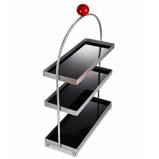 3-Level Acrylic Organizer Storage spaceSaving 3-Level Storage Rack Slim