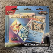 Adesivo Pokemon TCG Scarlatto Viola Evoluzioni Prismatiche Tecnico Collezione Glaceon