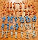 MARX  TOM CORBETT  SPACE ACADEMY FIGURES ALIENS  39 FIGURES TRUE VINTAGE RAYGUN