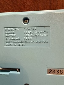 Nintendo Game & Watch - Super Mario Bros 1988 Model YM-105 - Tested - Authentic