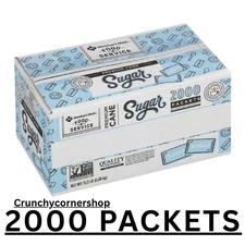 Member's Mark Premium Cane Sugar Packets 2,000 ct., Restaurant Quality