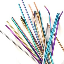 304 stainless steel creative straw spoon