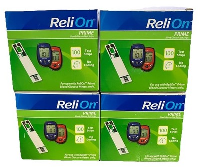 400 Relion Prime Test Strips~Fresh Dated~3/27~$59.99~($15/Per 100!)~Free Ship