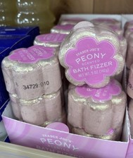 3x Trader Joes Peony Scented Bath Fizzer - Relaxing Bath Bombs   Limited Time 