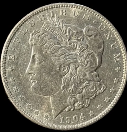 1904-O $1 Morgan Silver Dollar 90% Fine Silver XF Extremely Fine