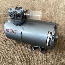 GAST 80 PSI Oil-Less Piston Air Compressor 1H...