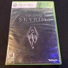 The Elder Scrolls V: Skyrim (Microsoft Xbox 360, 2011) CIB Tested With Map