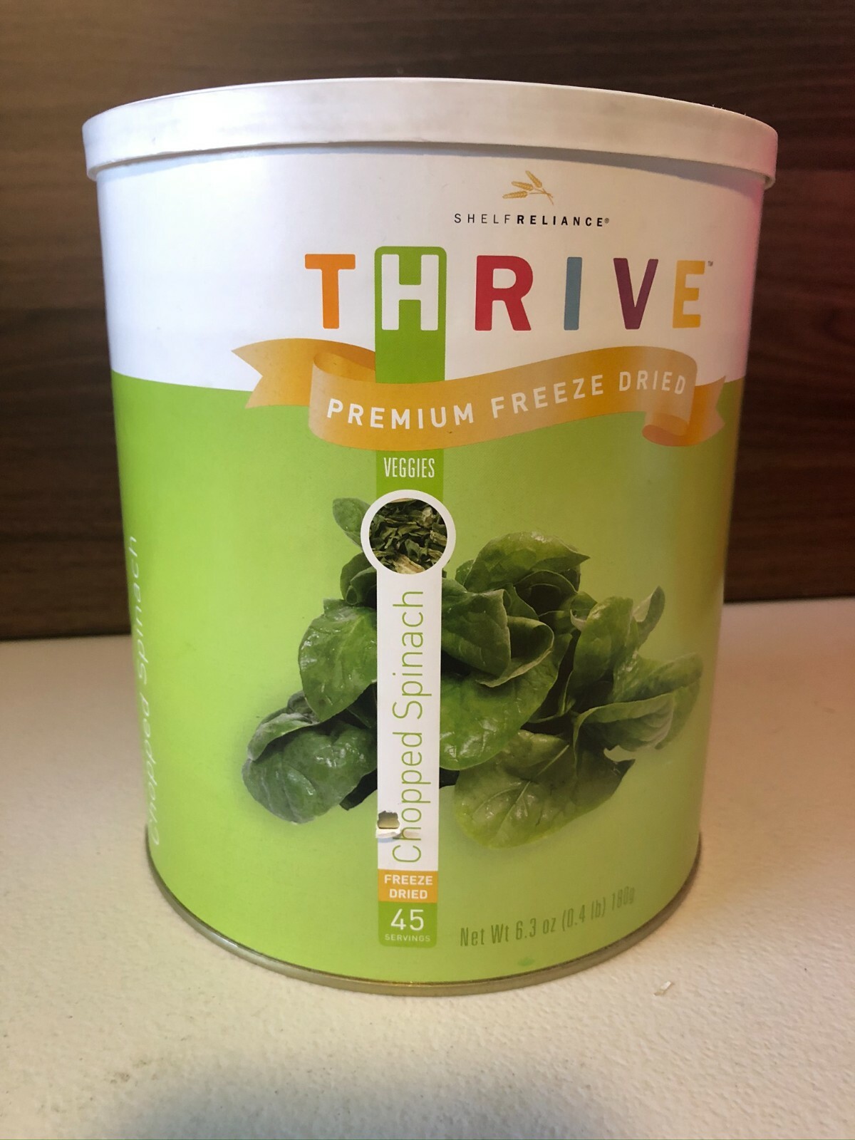 Thrive Freeze Dried Vegetables Chopped Spinach eBay