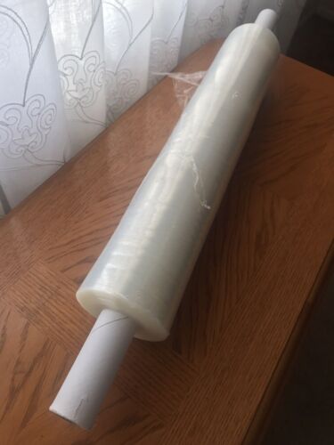 Movers Stretch Wrap Clear Hand Plastic Shrink Film 20" With Handle On Each End