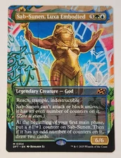 MTG - Sab-Sunen, Luxa Embodied - Borderless - DFT 0354 - Aetherdrift - Mythic