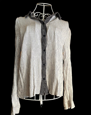 Marks & Spencer Blouse Women Small Limited Edition Button up Size 8
