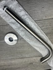 Signature Hardware 449620 12-Inch Shower Arm & Flange In Brushed Nickel 