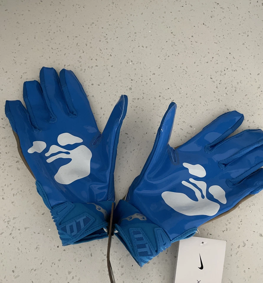 Nike D-Tack x Off-White Football Gloves Size XL *confirmed order* SOLD OUT RARE  — 第 2/2 张图片