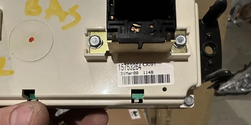 Оригинальный блок климат-контроля обогревателя кондиционера 99-02 Chevy Silverado GMC Sierra без размораживания - Изображение 3 из 3