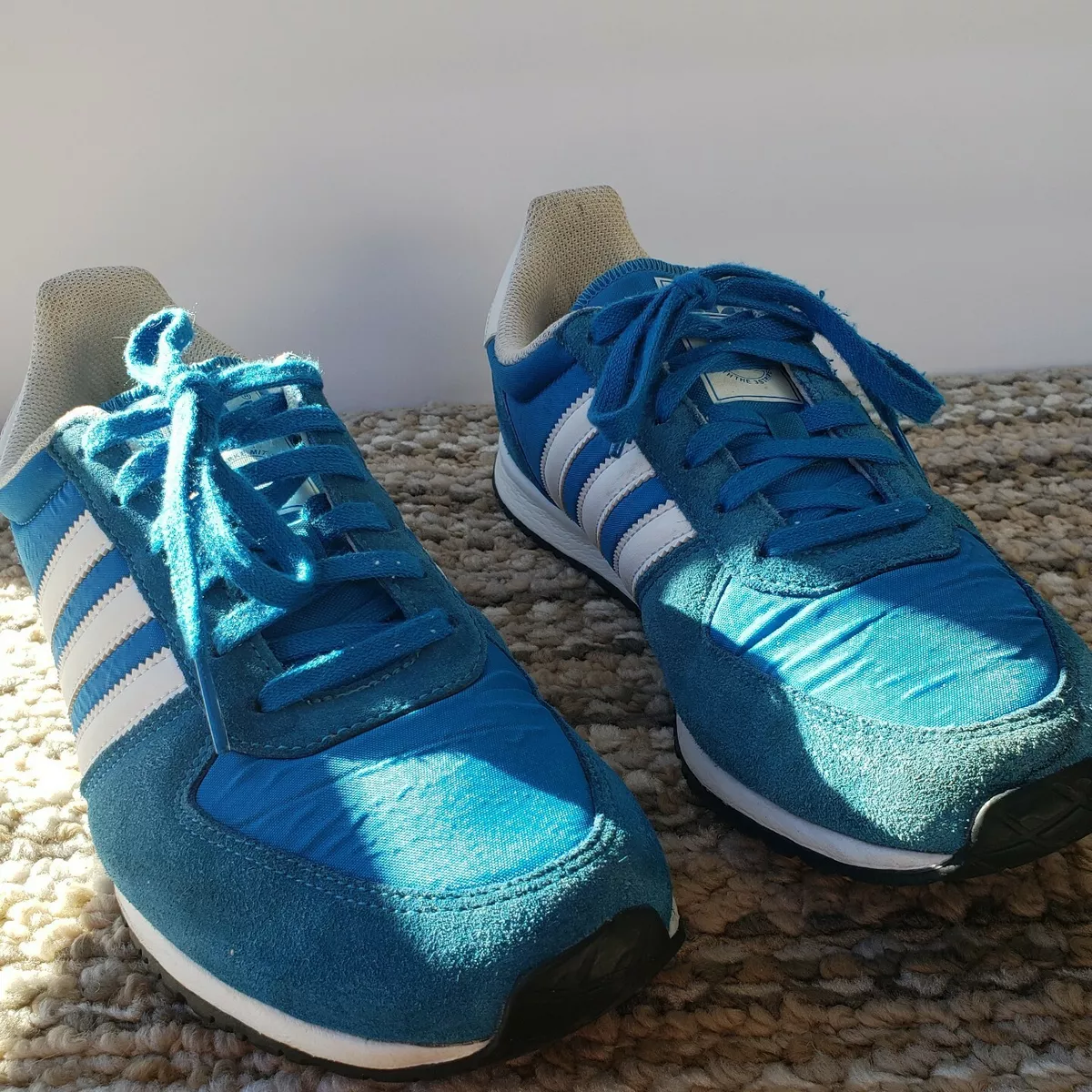 Politieagent redden Weggooien Shoes Universal women Adidas Adistar Racer size 9 (M19217) White,Blue | eBay