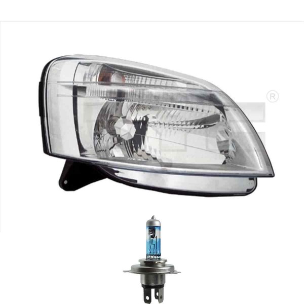 Scheinwerfer Links H4 FüR CitroëN Berlingo Kasten M_ MF Peugeot Inkl. Lampen-image