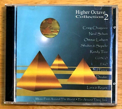 HIGHER OCTAVE COLLECTION 2 (1995) 2-DISC CD NEAL SCHON/RANDY TICO/DEUTER XLNT