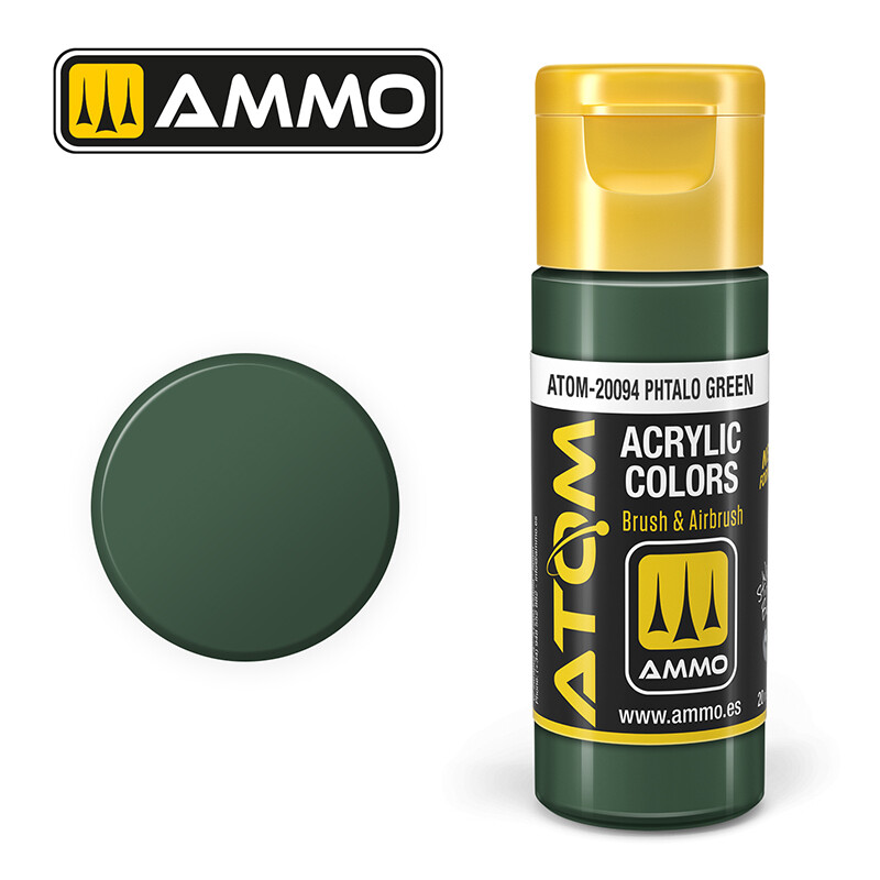 Atom Color Phtalo green - ATOM-20094