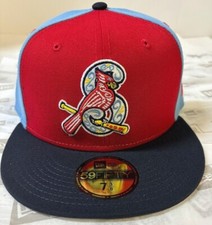 Springfield Cardinals MILB NE 2023 Copa De La Diversion Fitted Hat~Red/Multi