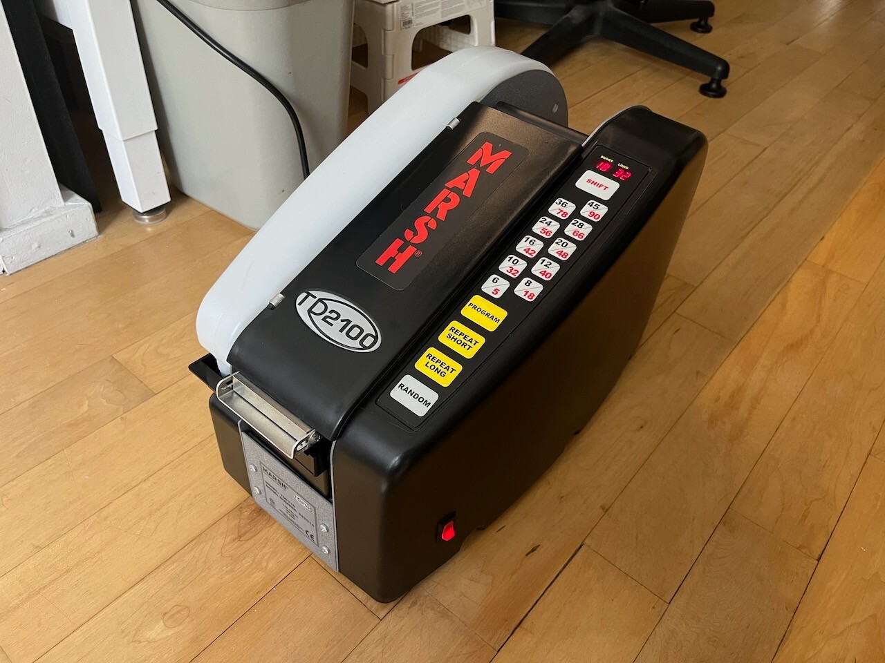 MARSH TD2100 Electric Kraft Tape Dispenser (TDE110) Fully Refurbished