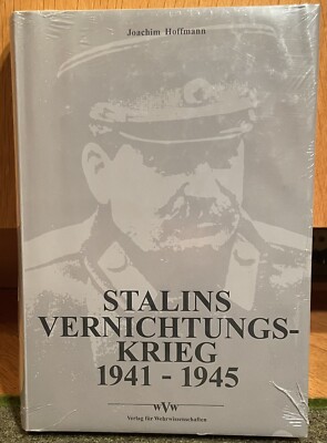 Buch: Stalins Vernichtungskrieg 1941-1945 von J. Hoffmann - Leinen - Neu & OVP