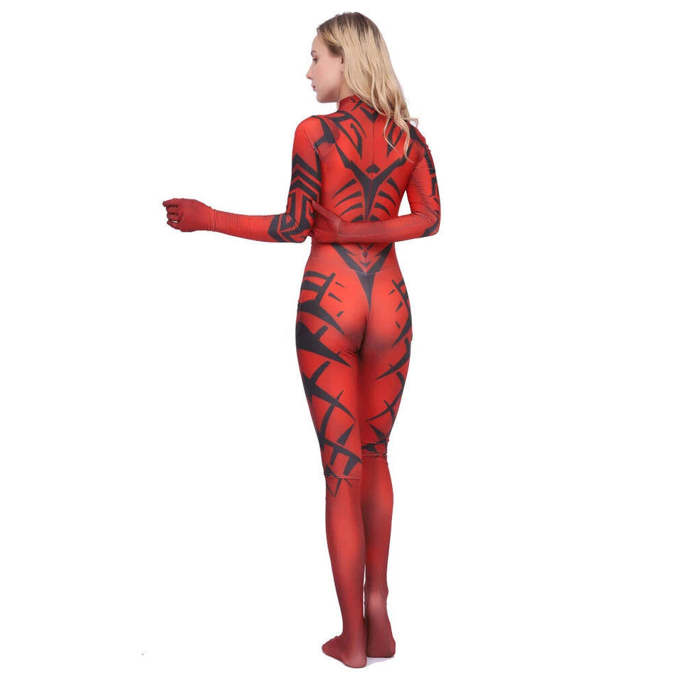 Star Wars DARTH TALON Mono Body Juegos con disfraces Halloween Disfraz Fiesta Actuar Foto 4 de 4