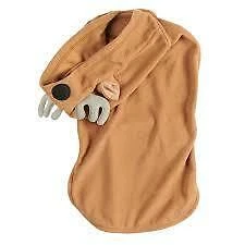 NWT- Microfleece Reindeer BodySuit from Jammies For Your Families-Brown Sz S *