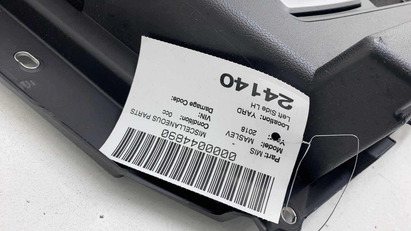 ⭕ 17-20 Maserati Levante Rear Left Trunk Quarter Trim Cover Panel LH 06700983840