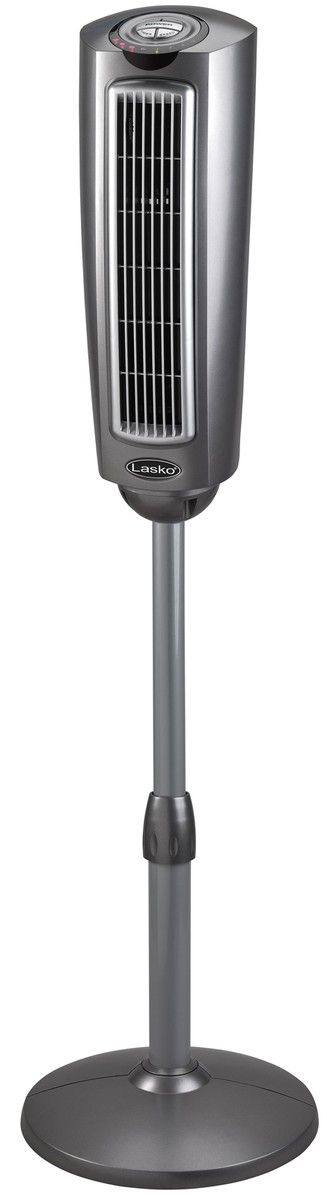 Lasko 52″ Adjustable Oscillating Pedestal Tower Fan with Timer and Remote,  2535, | eBay