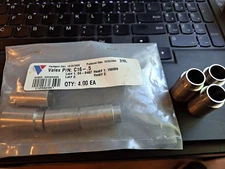 Lot of 7 Valex Coaxial Containment System C16-.5 316L SS Stainless Steel