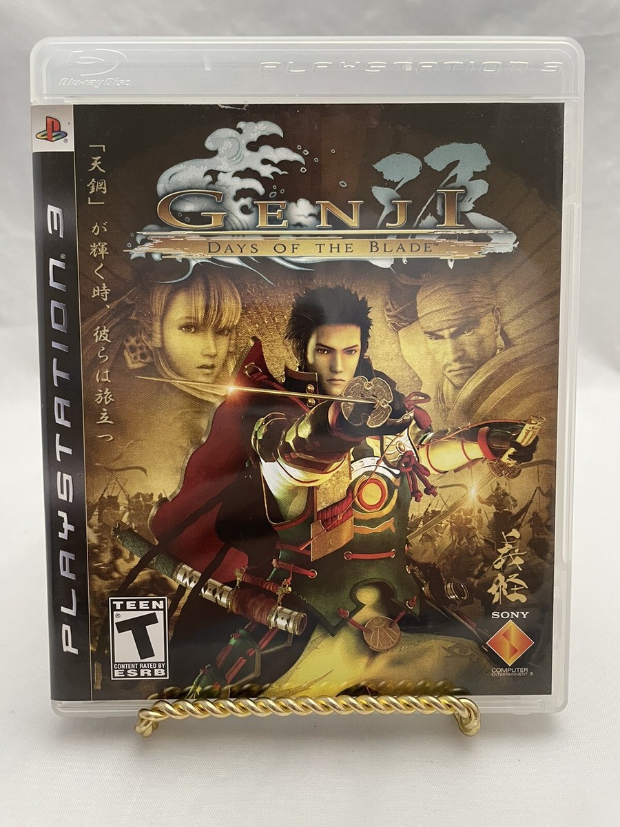 【非売品】GENJI PS3 販促ポスターB2 Genji Days of the Blade PlayStation 3 PS3 Complete w/Manual