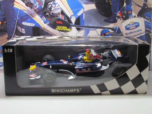 MINICHAMPS / F1 - 2006 REDBULL RB2 - DAVID COULTHARD - 1/18 SCALE MODEL CAR - Imagen 2 de 8