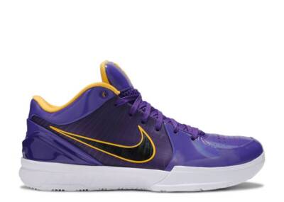 Nike Kobe 4 Protro Undefeated Los Angeles Lakers | eBay