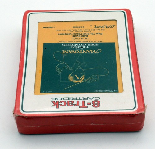 1977 Mantovani Great Popular Composers 8 Track Sealed - Imagen 4 de 5
