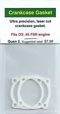 OS .45 FSR Crankcase Gasket 2 Pack NIP