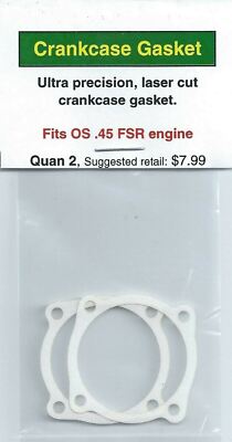 OS .45 FSR Crankcase Gasket 2 Pack NIP