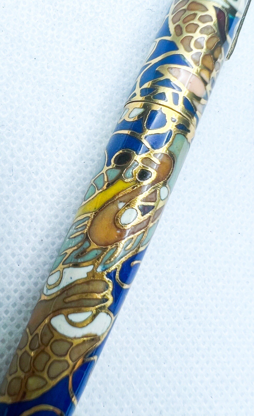 Lot De 2 Stylos Anciens Dont Un Stylo Plume Decerny émail Cloisonné - Occasion à Restaurer