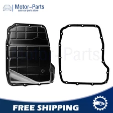 Transmission Oil Pan W/Drain Plug & Gasket Compatible for Jeep Liberty Commander