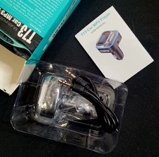 Bluetooth Adapter for Car, Wireless FM Radio Transmitter, Wireless Bluetooth