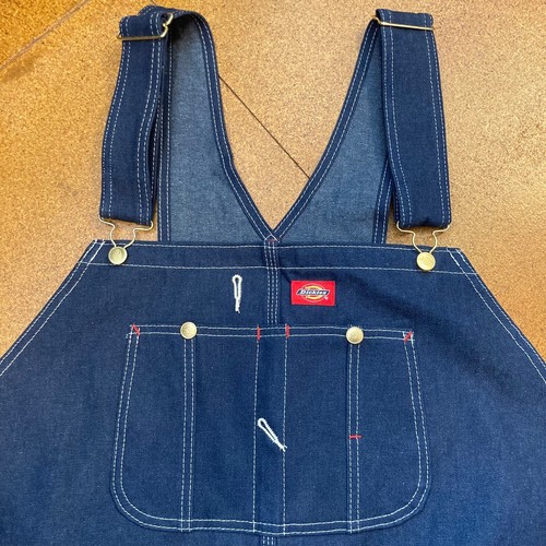Dickies NWT Indigo Bib Overalls Mens 56 